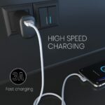 Portronics Konnect L POR-1403 Fast Charging 3A Type-C Fast Charging Cable 1.2 Meter with Charge & Sync Function for All Type-C Devices (White) - Image 4