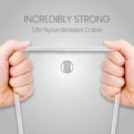 Portronics Konnect L POR-1403 Fast Charging 3A Type-C Fast Charging Cable 1.2 Meter with Charge & Sync Function for All Type-C Devices (White) - Image 2