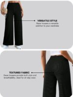 GRECIILOOKS Tailored Trousers for Women | Women Trousers | Women's High-Waisted Pant | Women Trousers Pants | Korean Trousers for Women - Image 4
