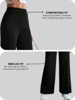 GRECIILOOKS Tailored Trousers for Women | Women Trousers | Women's High-Waisted Pant | Women Trousers Pants | Korean Trousers for Women - Image 5