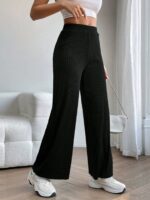 GRECIILOOKS Tailored Trousers for Women | Women Trousers | Women's High-Waisted Pant | Women Trousers Pants | Korean Trousers for Women - Image 3