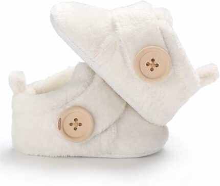 Star Fish Newborn Baby Boys & Girls 3 TO 12 Months Skin Friendly Comfortable & Breathable Cotton Booties (Pink -1212)