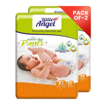 Little Angel Baby Diaper Pants, Extra Large - 112 Count