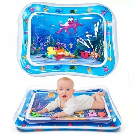 Toy Imagine Inflatable Water Mat: Stimulating Play for Newborns, Interactive Promoting Sensory Development in a Safe and Enjoyable Water-Filled Environment.