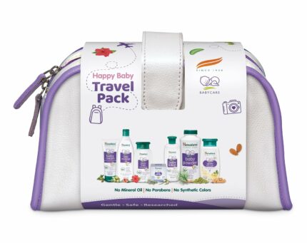 Himalaya Baby Gift Pack (7 Pieces) With Free Maternity Travel Bag| No.1 Doctor Prescribed|Gentle, Safe & Researched For Baby'S Skin & Hair, Liquid
