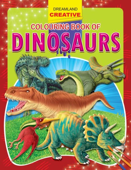 Dinosaurs Creative Copy Colouring Book for Kids Age 1 -6 Years | 16 Pages Drawing and Painting Book (Creative Colouring Books)