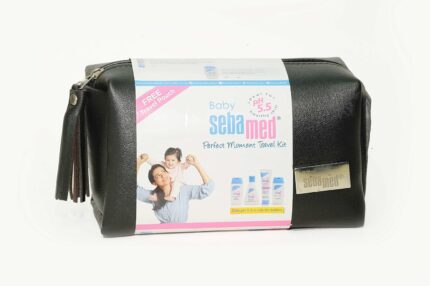 Sebamed Baby Travel kit| Perfect Moments Pack| pH 5.5 | Travel Essentials | Free Pouch